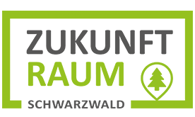 Logo Zukunft.Raum.Schwarzwald für Projekte - grau